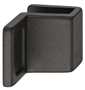 Uchwyt meblowy, ZNAL CZARNY 20X20MM HÄFELE 154.22.313