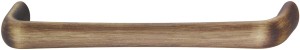 Uchwyt meblowy znal, Model H1525, długość 172mm Häfele Design, k.BRĄZ MATOWY ANTYCZNY HÄFELE 106.61.154