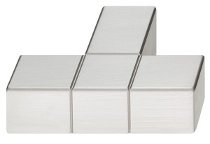 Uchwyt meblowy 46 x 34 mm, Model H1945, k. NIKIEL SZCZOTAKOWANY HÄFELE 106.70.081