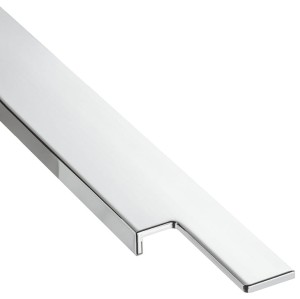 Listwa uchwytowa, długość 450mm, ALUMINIUM, k.CHROM POLEROWANY HÄFELE 126.26.203