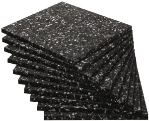 Granulat gumowy Isopat do wsporników tarasowych, 192 x 192 x 8 mm, HÄFELE 070.05.104