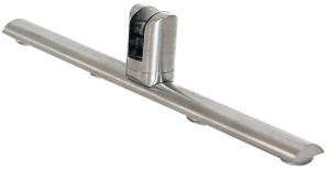 Stopka do higienicznej osłony, półokrągła, stal nierdzewna, jakość 1.4301, do szkła o grubości 6-8 mm HÄFELE 785.95.081