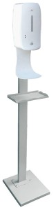 Dozownik środka dezynfekującego, do dezynfekcji rąk, automatyczny, bezdotykowy wolnostojący, ze stojakiem podłogowym, poj. 1000 ml HÄFELE 007.59.304