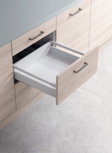 Reling prostokątny 450mm k.SZARY /1 para/ HÄFELE 552.72.624