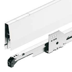 Szuflada MATRIX P 50kg, 400mm, wysokość boków 115mm, k. BIAŁY HÄFELE 551.74.723