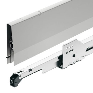 Szuflada MATRIX P 50kg, 400mm, wysokość boków 115mm, k. SZARY HÄFELE 551.32.523