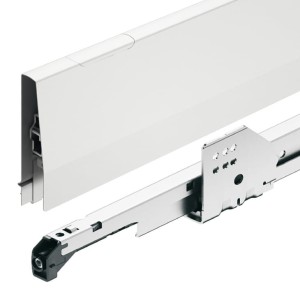 Szuflada MATRIX P 50kg, 400mm, wysokość boków 115mm, k. BIAŁY HÄFELE 551.37.723