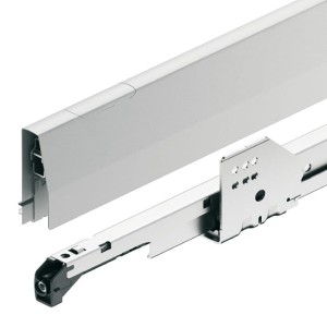 Szuflada MATRIX P 35kg, 350mm, wysokość boków 92mm, k. SZARY HÄFELE 513.07.502