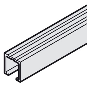 Szyna jezdna pojedyncza górna SREBRNA 2500mm HÄFELE 402.30.642