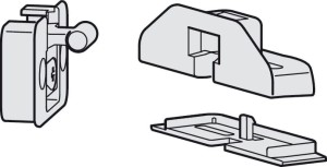 Blokada drzwiowa z możliwością regulacji HÄFELE 408.45.121