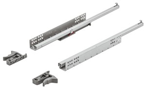 Prowadnica kryta wysuw częściowy z hamulcem L=450 Favorit Q, udźwig 25kg HÄFELE 433.07.245