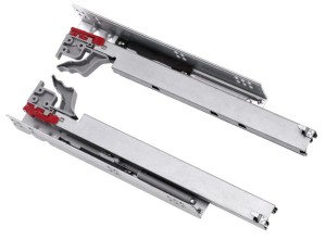 Prowadnica kryta wysuw częściowy z hamulcem L=500 Favorit HÄFELE 433.06.450