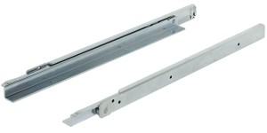 PROWADNICA SZUFLAD do 100kg ROLKOWA STAL OCYNK 600mm Häfele 421.08.609