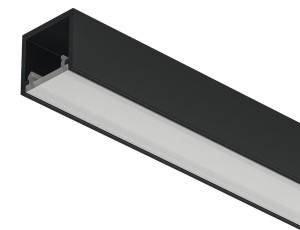 Profil aluminiowy nawierzchniowy k.CZARNY 3000mm Loox5 2102 HÄFELE 833.95.735