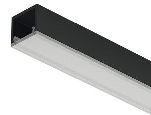Profil aluminiowy nawierzchniowy k.CZARNY 3000mm Loox5 2101 HÄFELE 833.95.733