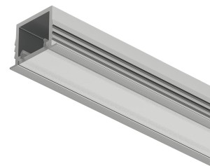 Profil aluminiowy do montażu wpuszczanego, k.SREBRNY 3000mm  Loox5 1103 HÄFELE 833.95.722