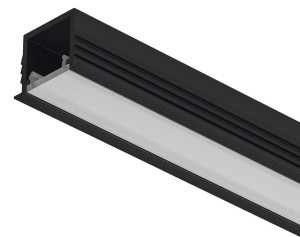 Profil aluminiowy do montażu wpuszczanego k.CZARNY 3000mm  Loox5 1103 HÄFELE 833.95.723