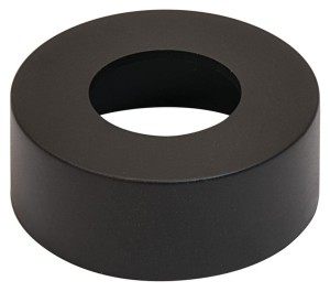 Pierścień dystansowy OKRĄGŁY do Loox LED 2040 CZARNY HÄFELE 833.72.176