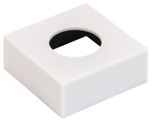 Pierścień dystansowy KWADRATOWY do Loox LED 2040 BIAŁY HÄFELE 833.72.183