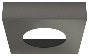 Pierścień dystansowy KWADRATOWY do Loox LED 2025/2026 ANTRACYT HÄFELE 833.72.195