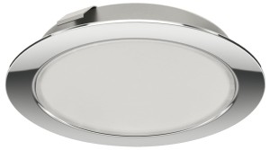 Loox LED 3038 24V/3W barwa 3000K (biały ciepły) CHROM POLEROWANY HÄFELE 833.75.140