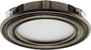 Loox LED 1136 12V/3,0W barwa 3000K (biały ciepły) ANTYCZNA CYNA HÄFELE 833.01.642