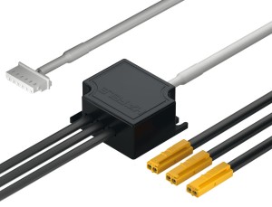 Przejściówka do okuć z napędem elektrycznym, napięcie 12 V, adapter eDrive 3 pary drzwi, Connect Mesh HÄFELE 850.00.059
