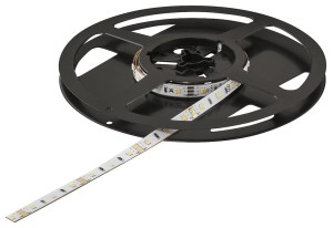 Taśma LED LOOX5 12V model 2064, 2 x 60 LED/m, 4,8 W/m – od ciepłego 2700 K do zimnego 5000 K, długość 5 m Klasa energetyczna: A+  HÄFELE 833.74.352