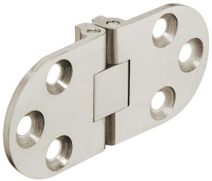 ZAWIAS DO STOŁÓW ROZKŁADANYCH 30X65MM NIKIEL MATOWY Häfele 341.32.608