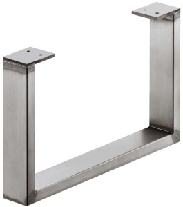 PŁOZA do mebli, profil 60 X 20 mm, udźwig 200kg, STAL SUROWA HÄFELE 638.29.073