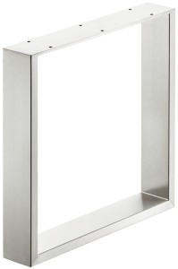 PŁOZA do ław, profil 80 X 20 mm, udźwig 200kg, STAL NIERDZEWNA SZCZOTKOWANA HÄFELE 638.29.040