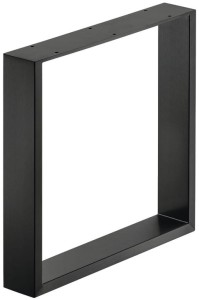 PŁOZA do ław, profil 80 X 20 mm, udźwig 200kg, STAL k.CZARNY HÄFELE 638.29.044