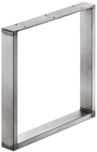 PŁOZA do ław, profil 60 X 20 mm, udźwig 200kg, STAL SUROWA LAKIEROWANA HÄFELE 638.29.033