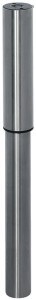 Kolumna OKRĄGŁA z regulacją wysokości Ø=100/108 mm, H=665–865 mm,  STAL CHROM POLEROWANY HÄFELE 638.44.223