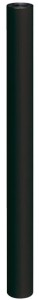 Kolumna OKRĄGŁA Ø=100 mm, H=1100 mm,  STAL POWLEKANA TW.SZTUCZNYM Z MIKROSTRUKTURĄ, CZARNY RAL 9005 HÄFELE 638.44.373