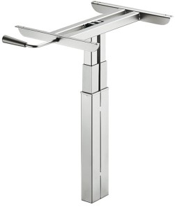 Podnośnik kolumnowy podwójny, siła podnoszenia: 20 kg, STAL k. JASNOSZARY RAL 9022 HÄFELE 638.50.551