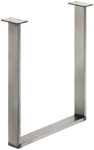 PŁOZA do stołu, profil 80 X 20 mm, udźwig 150kg, STAL SUROWA LAKIEROWANA HÄFELE 638.29.061