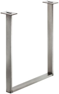 PŁOZA do stołu, profil 60 X 20 mm, udźwig 150kg, STAL SUROWA LAKIEROWANA HÄFELE 638.29.064