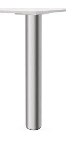 Noga do stołu OKRĄGŁA Ø=102 mm, h=705 mm, STAL k.CHROM POLEROWANY HÄFELE 635.67.234