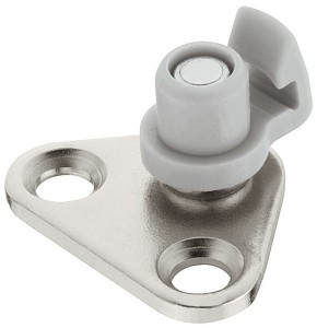 Kątownik przykręcany do ramki aluminiowej 20mm NIKIEL HÄFELE 373.69.905