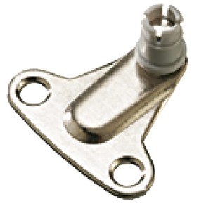 Kątownik do korpusu  - odległość od krawędzi 37mm CZARNY HÄFELE 373.69.983