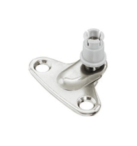 Kątownik do korpusu  - odległość od krawędzi 28mm NIKIEL HÄFELE 373.69.907