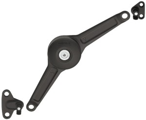 DUO standard 37mm do klapy z ramką aluminiową 20mm CZARNY HÄFELE 373.66.222