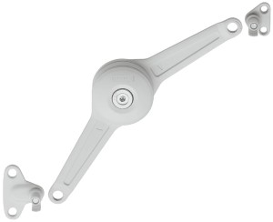 DUO standard 28mm do klapy z ramką aluminiową 20mm BIAŁY HÄFELE 373.66.271