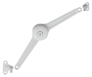 DUO forte 37mm do klapy z ramką aluminiową 20mm BIAŁY HÄFELE 373.66.376