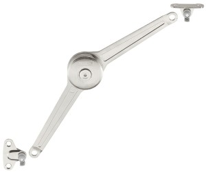 DUO forte 28mm do klapy drewnianej i ramki aluminiowej 45mm NIKIEL HÄFELE 373.66.631