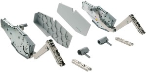 Podnośnik frontu pojedynczego model S2sw FREE SWING k.BIAŁY HÄFELE 372.34.710