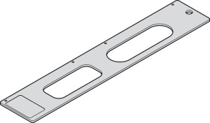 Szablon frezarski, do wyfrezowań pod zawiasy drzwiowe Startec H2  HÄFELE 927.91.901