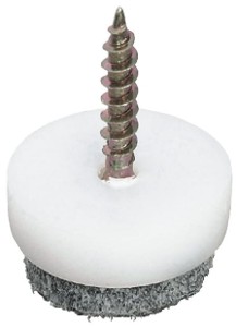 ŚLIZGACZ MEBLOWY DO WBIJANIA ze stali z filcem h=9 fi=20 op.100szt Häfele 650.20.720