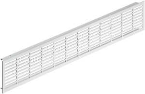 Kratka wentylacyjna aluminium, 500x70mm eloksydowana w kolorze SREBRNYM E6/EV1 HÄFELE 575.00.952